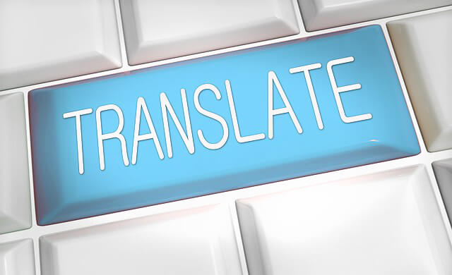 translate elearning button